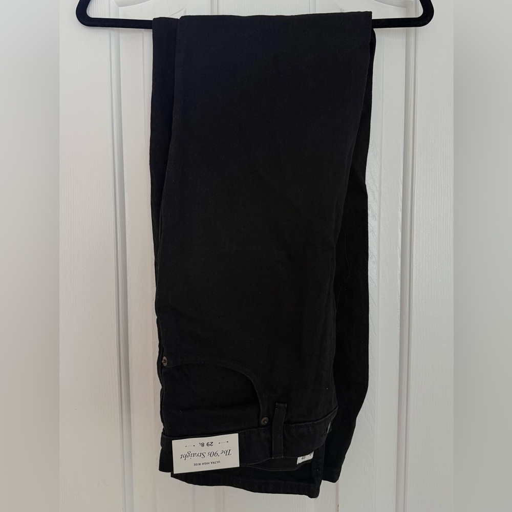 Abercrombie Ultra High Rise 90s Straight Jean
